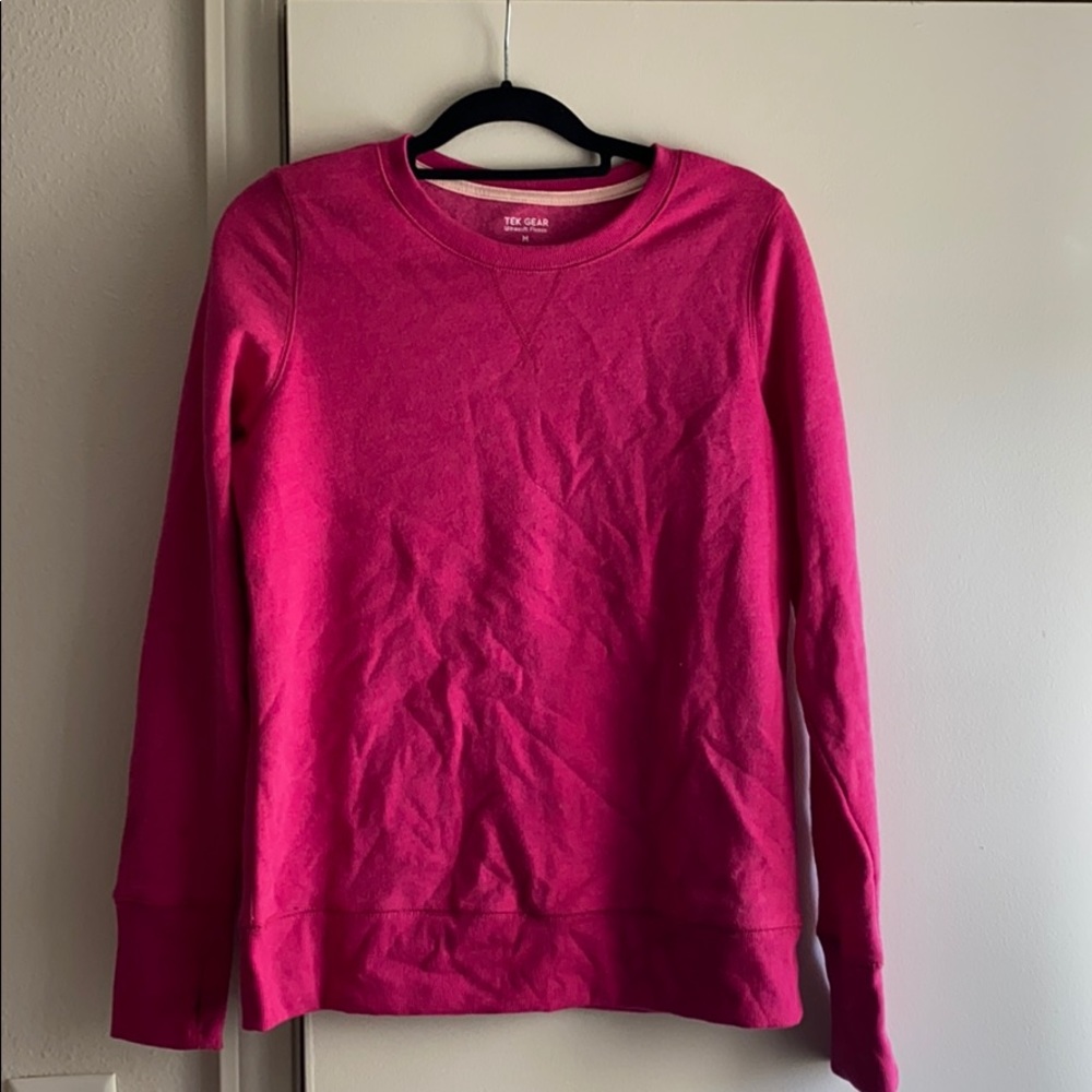 Fleece crew neck